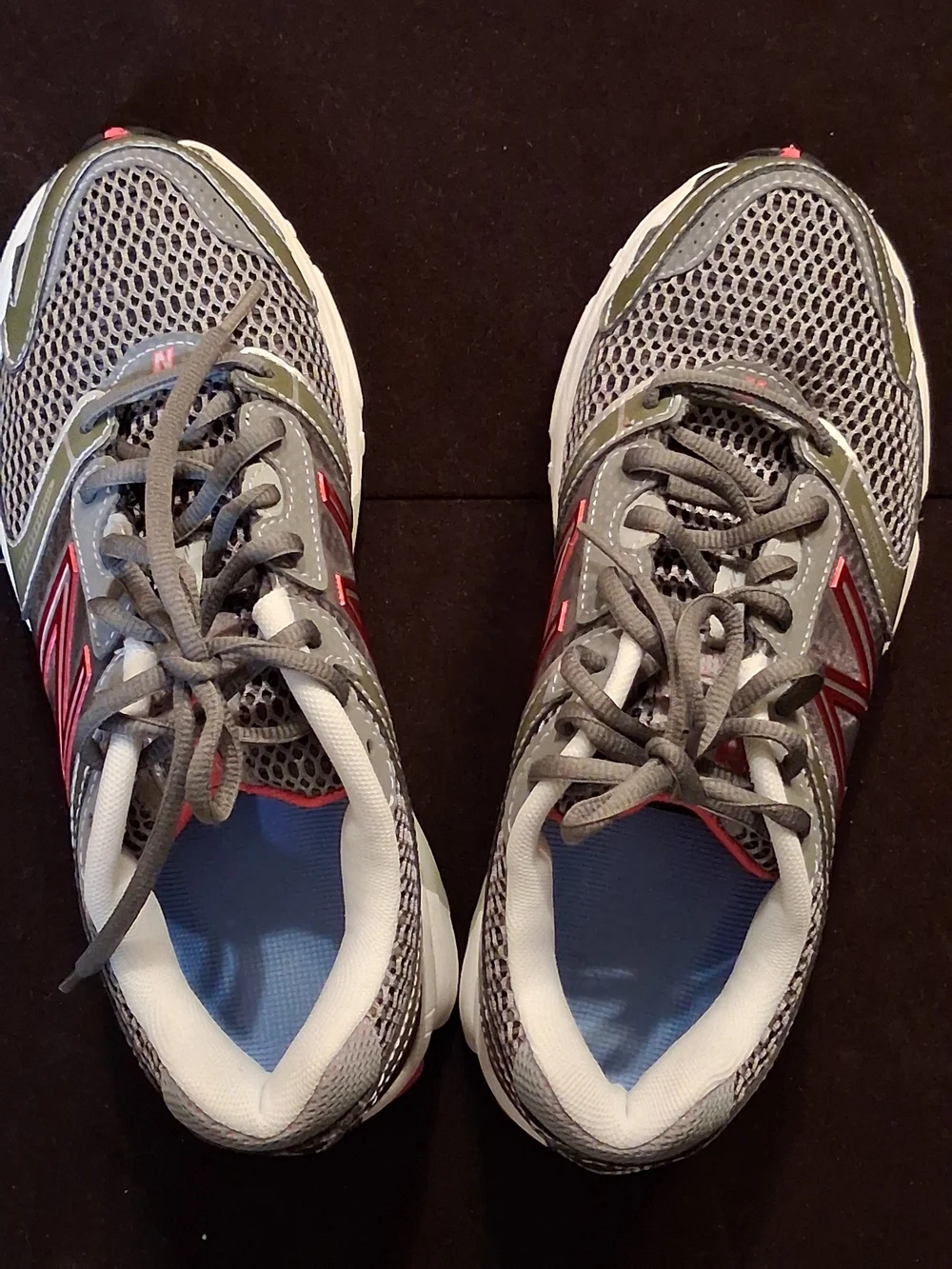 New Balance Women's 770 V3 Gray with Pink Accent Athletic Running Shoes